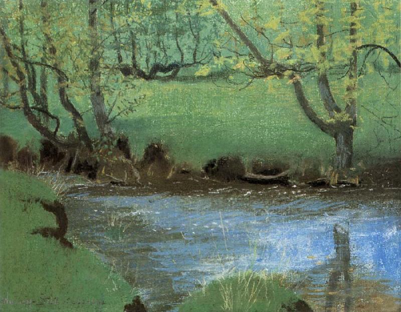 The Mill Stream, William Stott of Oldham